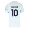 Camiseta Inter Milan Lautaro Martinez #10 Segunda Equipación Replica 2025-26 mangas cortas